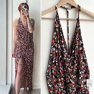 Rouje Paris DARIAドレス 34 Jacquard midi dress with thin straps | Rouje